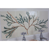Porcelain Bathroom Tiles - Seaweed Tree